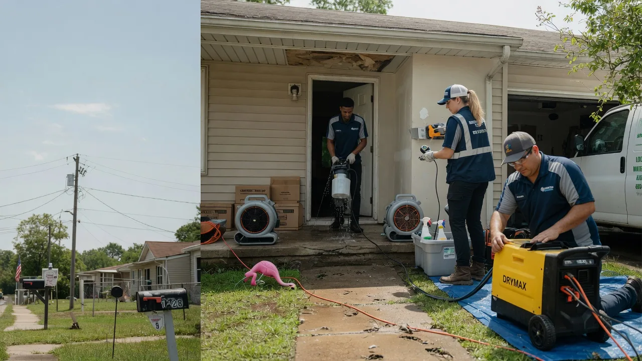 Storm Damage Water Removal in Galesburg, KS near me